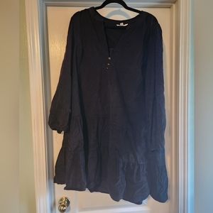 Long Sleeve Black Dress